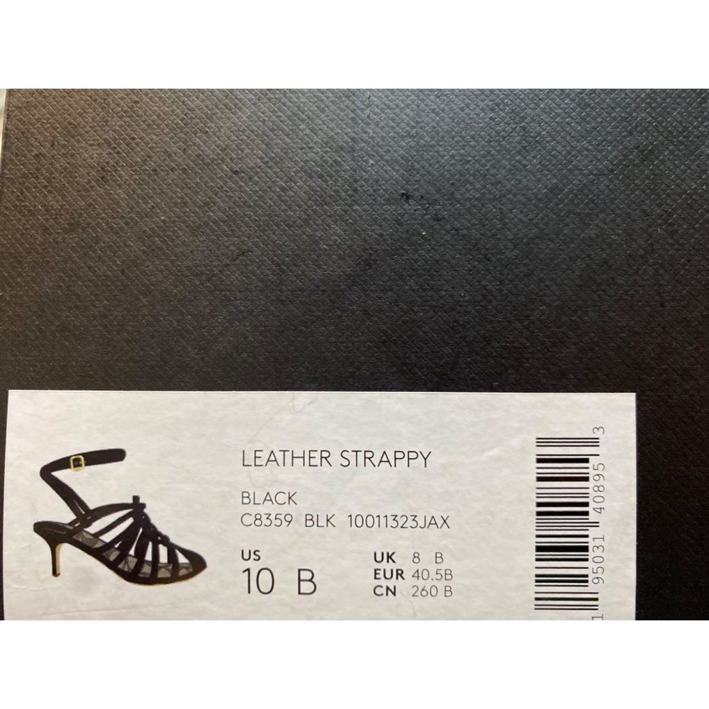 Coach Women's Runway Strappy Dress Sandals Black Size 10 B NWD - Picture 6 of 6